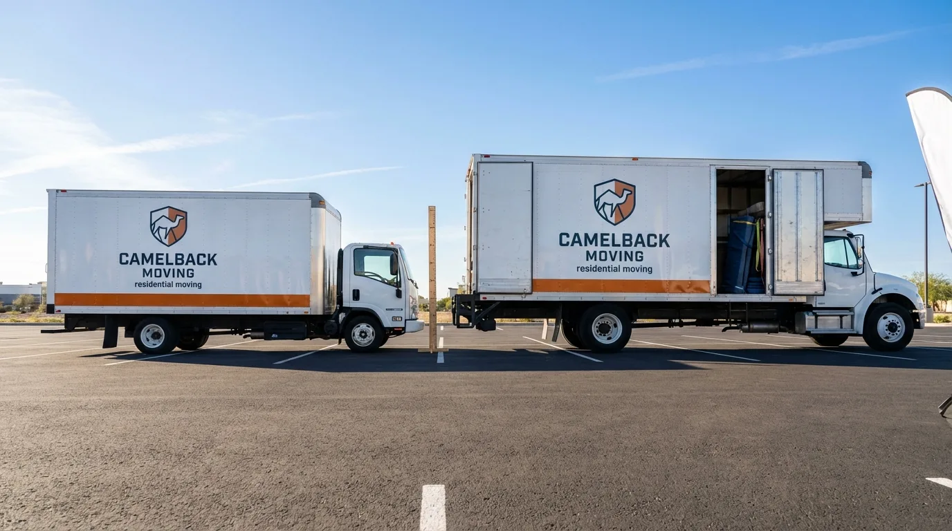 Moving truck size capacity guide in Campbellsville